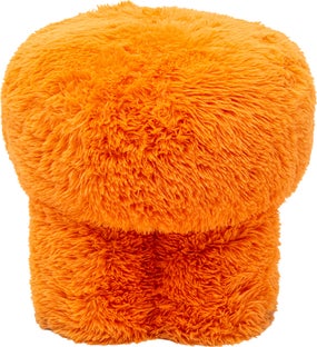 Hocker Softy Orange Ø49cm – Grafik-1.
