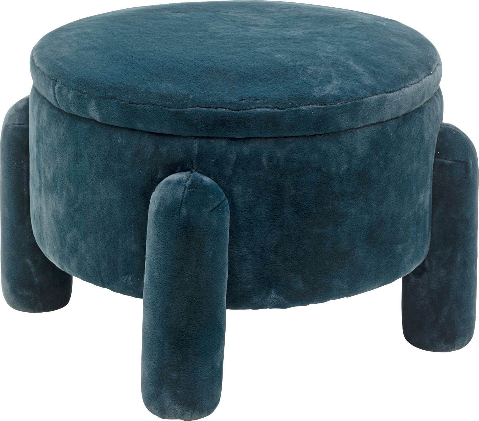 Hocker Storage Blau Ø54cm