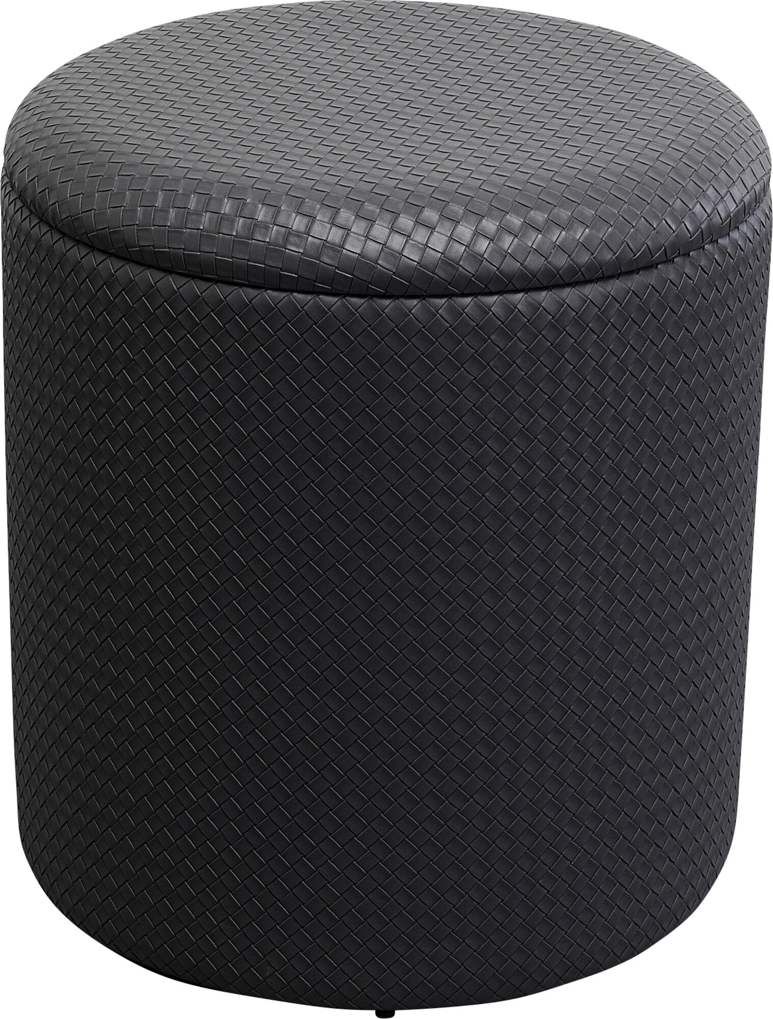 Hocker Venezia Storage Anthrazit Ø40cm – Grafik-1.