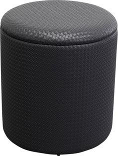 Hocker Venezia Storage Anthrazit Ø40cm – Grafik-1.