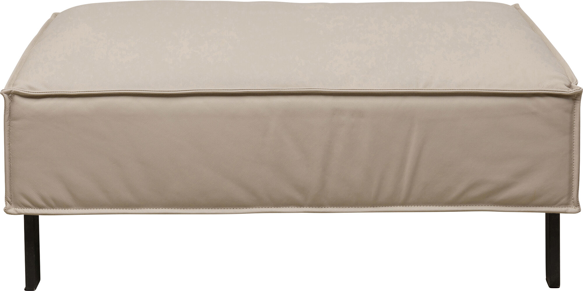 Hocker Victor Leder Grau – Grafik-1.