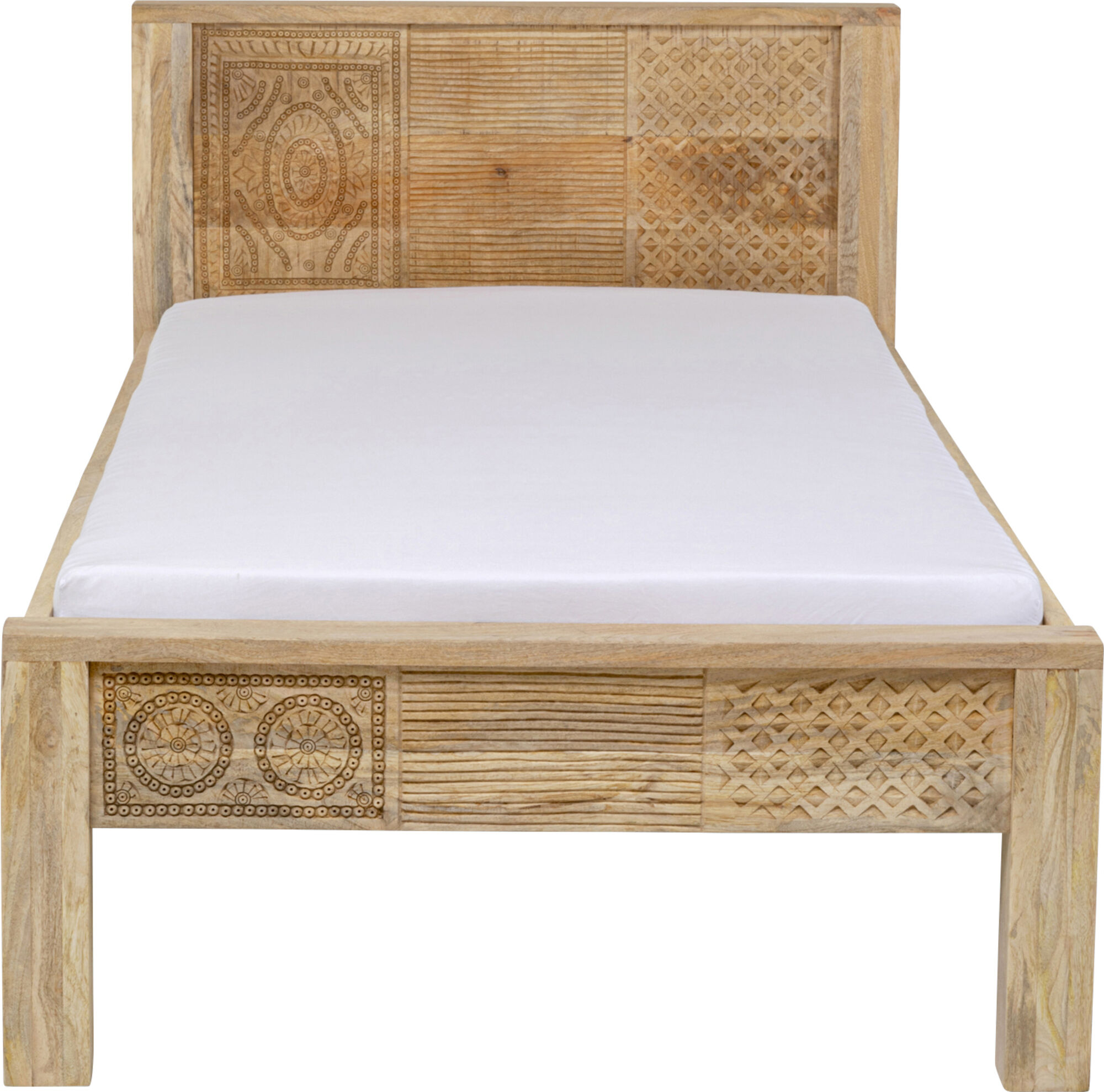 Holzbett Puro Hoch 100x200cm – Grafik-1.