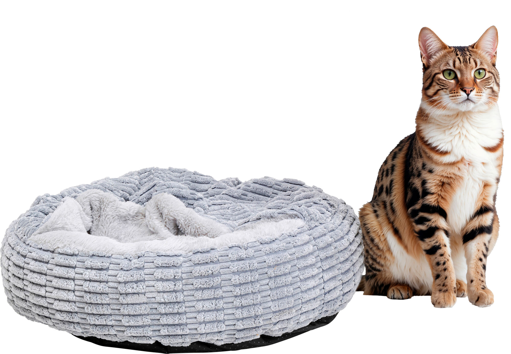 Hunde/Katzenbett Cuddle – Grafik-1.