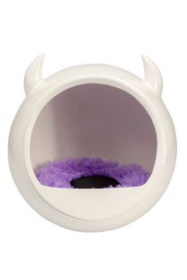 Hunde/Katzenbett Diavolo Weiß – Grafik-1.