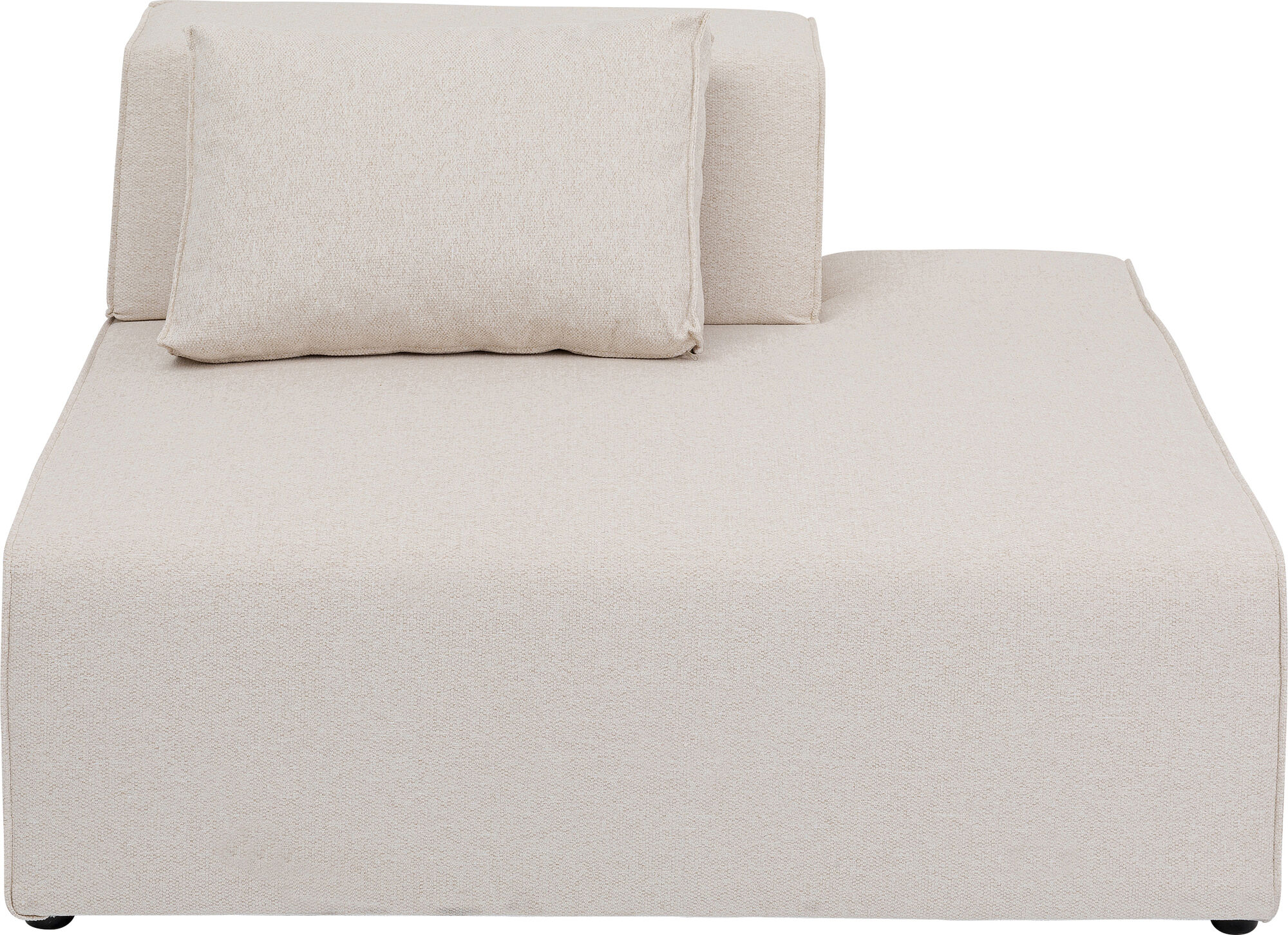 Infinity Ottomane Semi Elements Creme Rechts 120cm – Grafik-1.