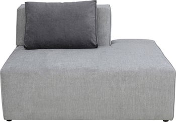 Infinity Ottomane Semi Elements Grau Rechts – Grafik-1.