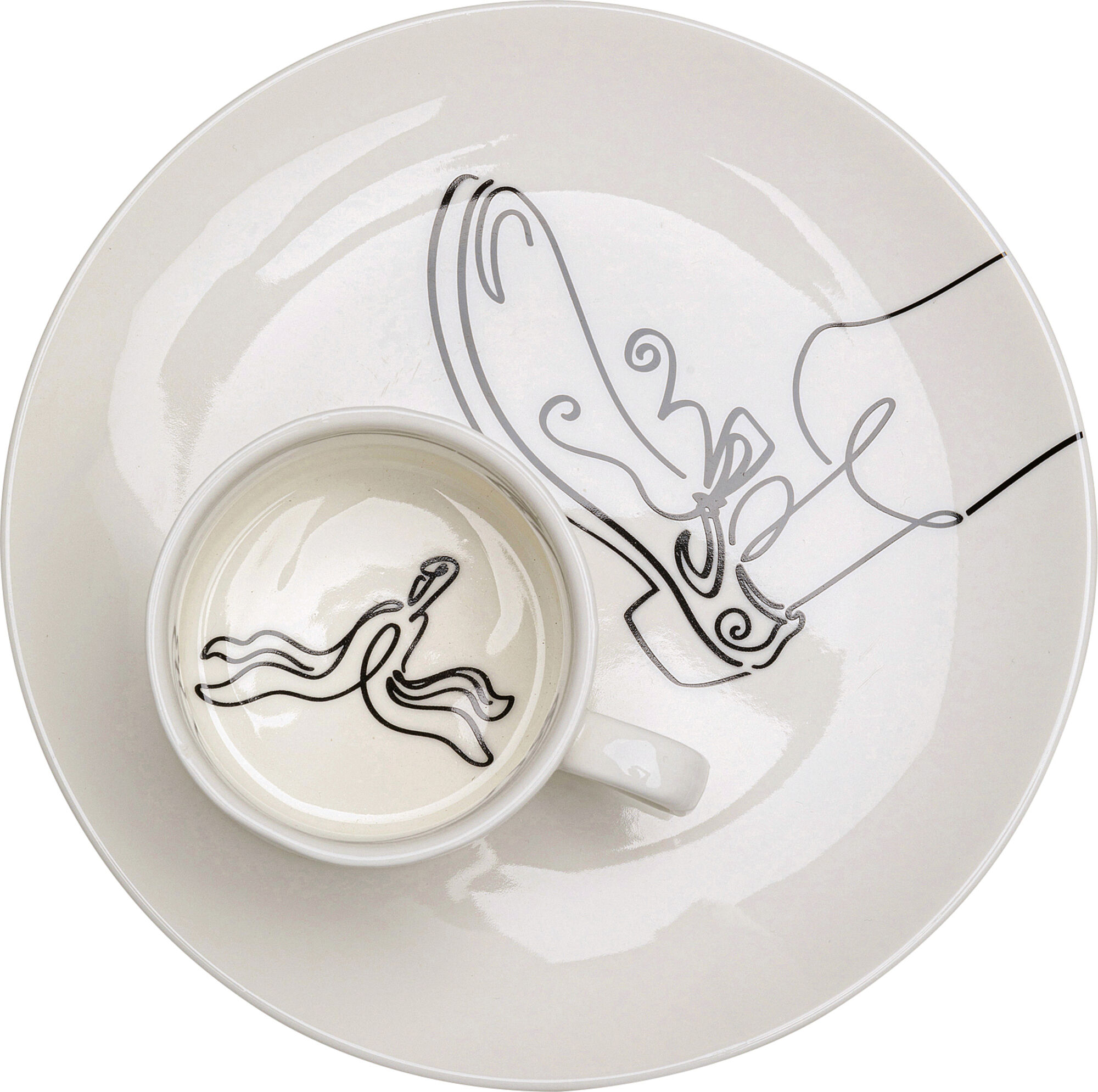 Kaffeetasse Favola Banana (2/tlg.) – Grafik-1.