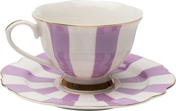 Kaffeetasse Harlequin Lila (2/tlg.) – Grafik-1.