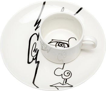 Kaffeetasse Viso Uomo (2/tlg.) – Grafik-1.