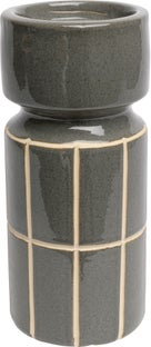 Kerzenständer Bliss Tile Blau 25cm – Grafik-1.