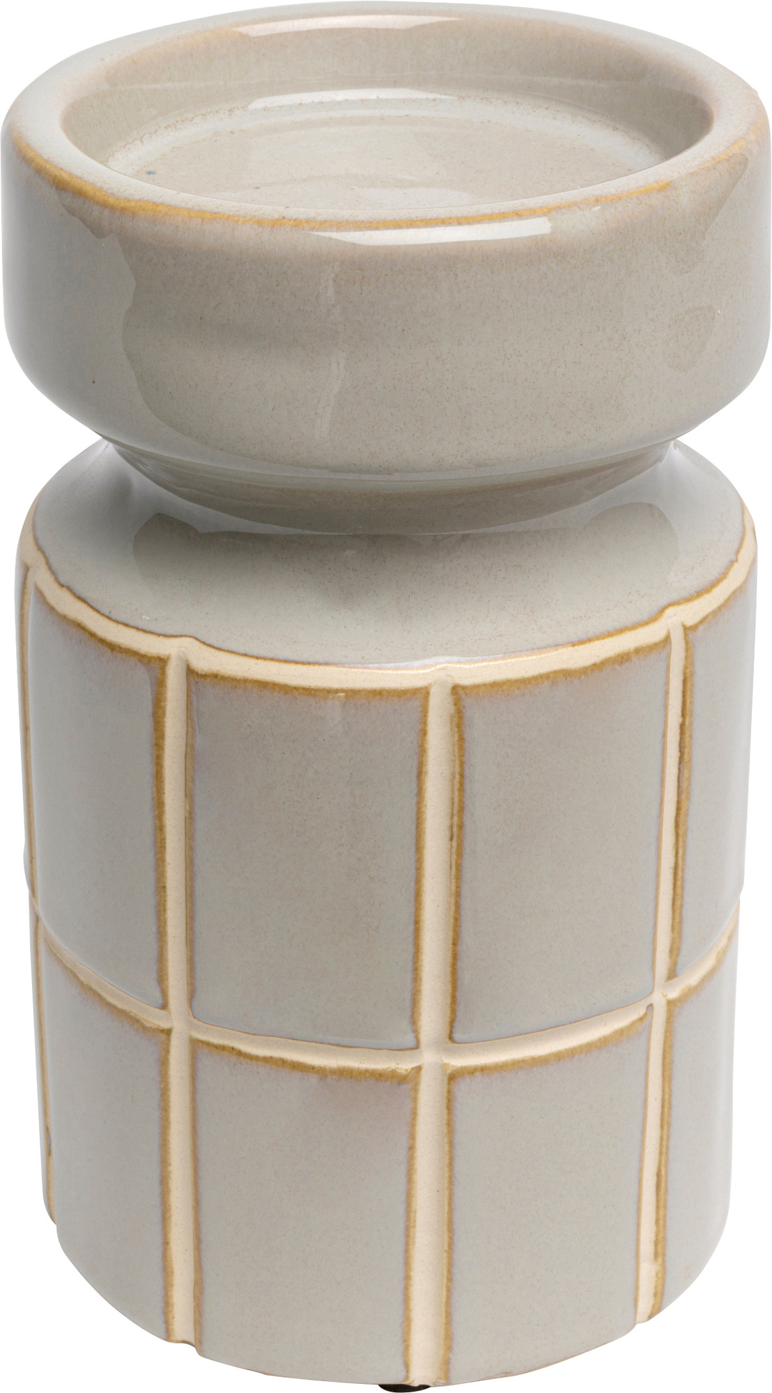 Kerzenständer Bliss Tile Hellblau 18cm