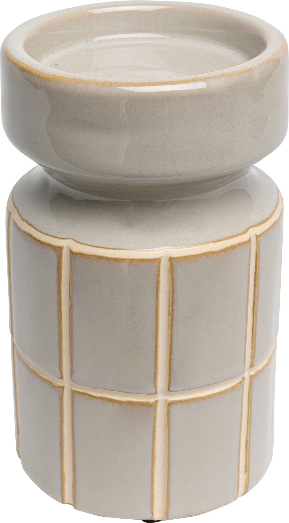 Kerzenständer Bliss Tile Hellblau 18cm – Grafik-1.