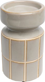 Kerzenständer Bliss Tile Hellblau 18cm – Grafik-1.