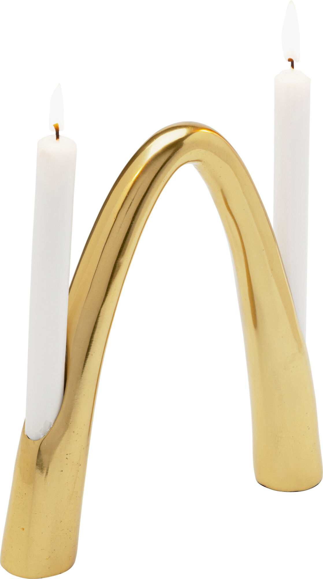Kerzenständer Bow Duo Gold 25cm – Grafik-1.