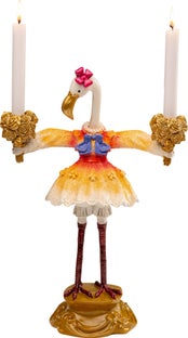 Kerzenständer Flamingo Royal 45cm – Grafik-1.