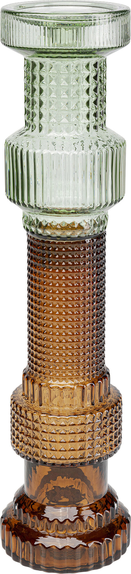 Kerzenständer Marvelous Duo Grün Braun 49cm – Grafik-1.