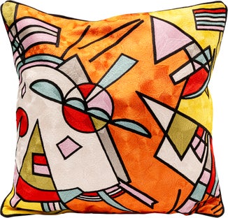 Kissen Art Line Orange 50x50cm – Grafik-1.