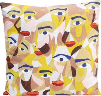 Kissen Artistic Faces 45x45cm – Grafik-1.