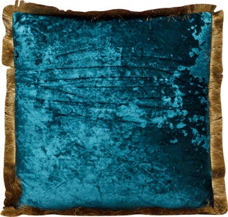 Kissen Cannes Petrol 45x45cm