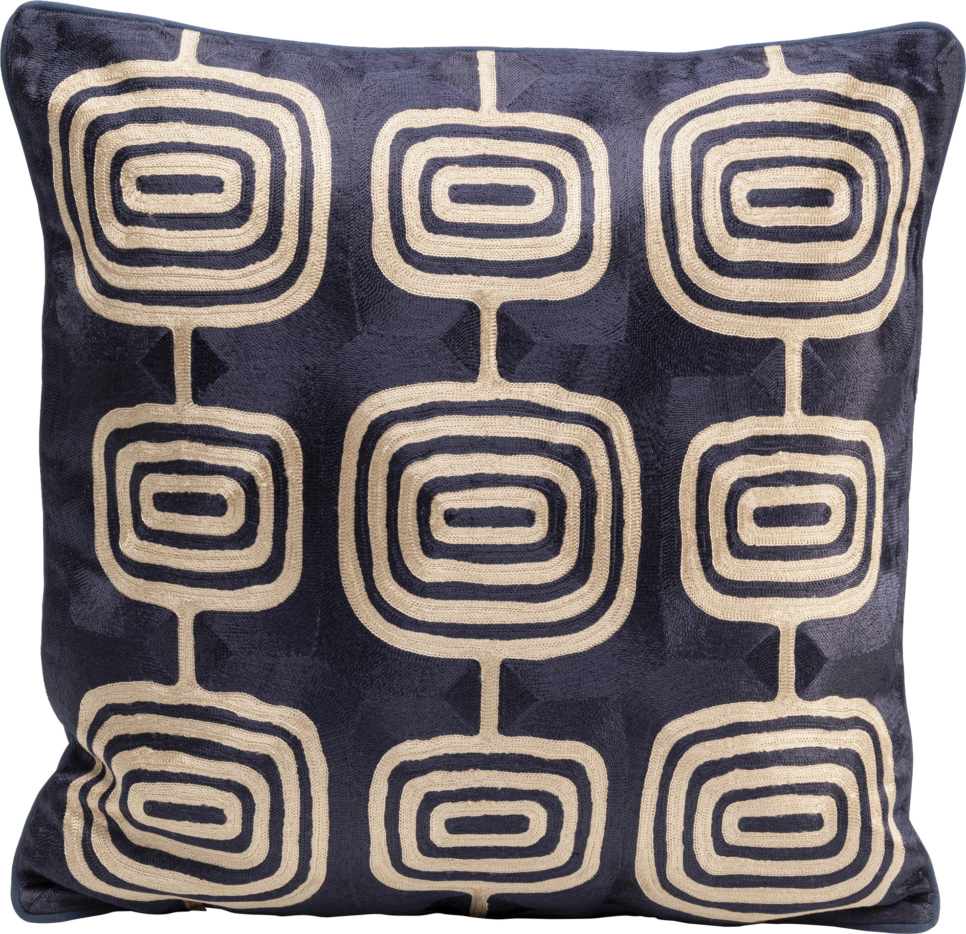 Kissen Catena Gold 50x50cm