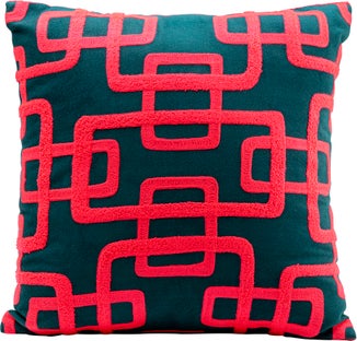 Kissen Chain Pink 45x45cm – Grafik-1.