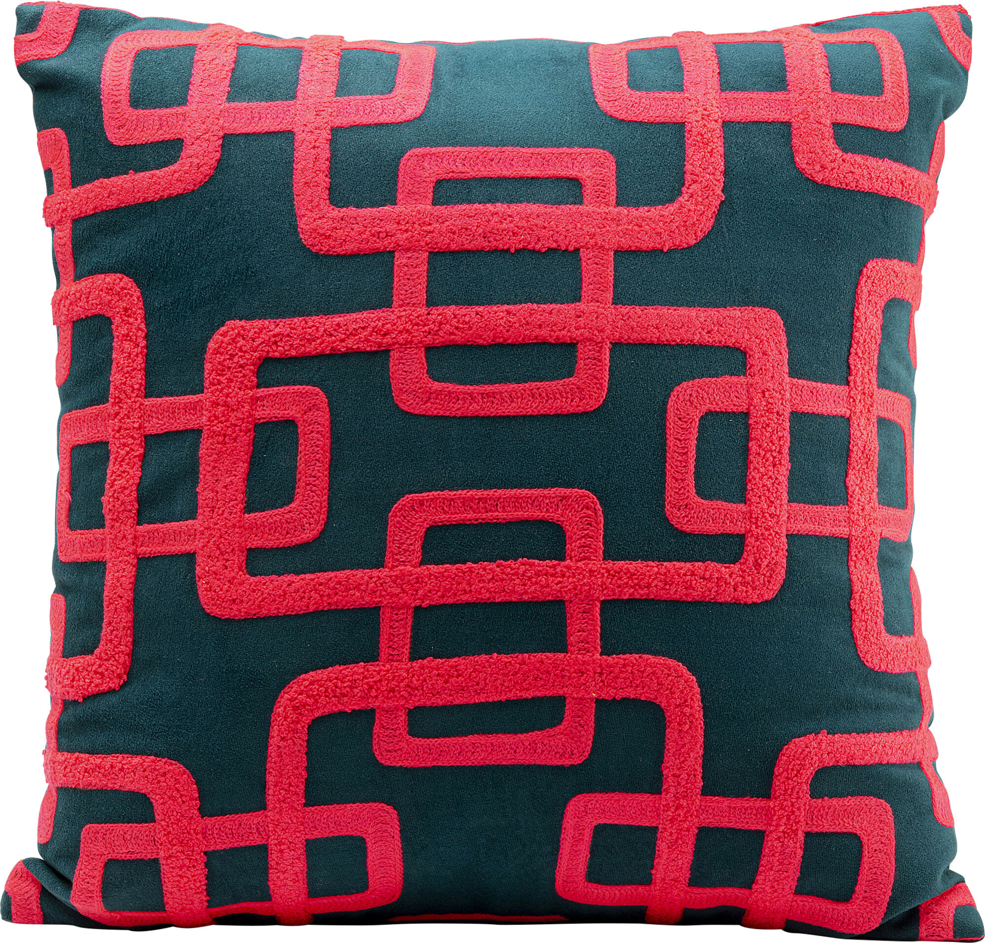 Kissen Chain Pink 45x45cm – Grafik-1.