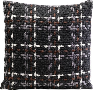 Kissen Colorado Schwarz 45x45cm – Grafik-1.