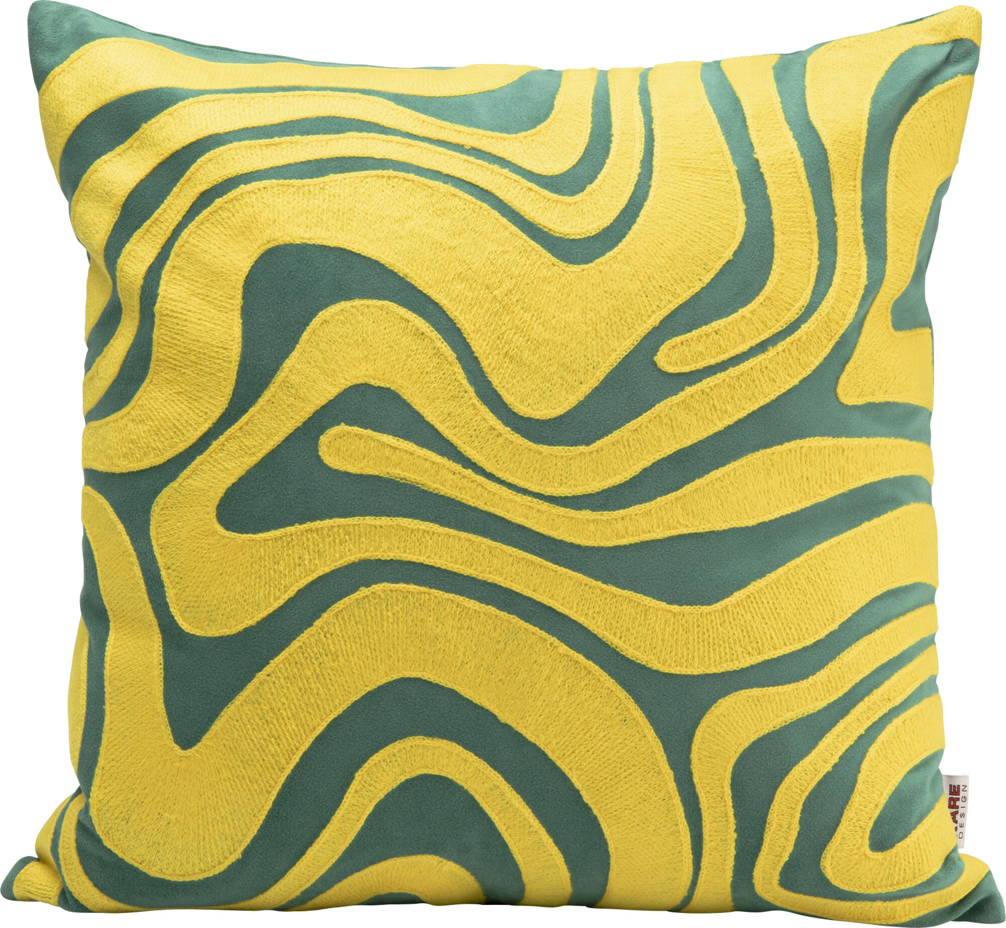 Kissen Electric Feeling Gelb 45x45cm – Grafik-1.
