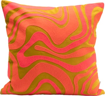 Kissen Electric Feeling Pink 45x45cm – Grafik-1.