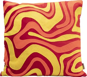 Kissen Electric Feeling Rot 45x45cm – Grafik-1.