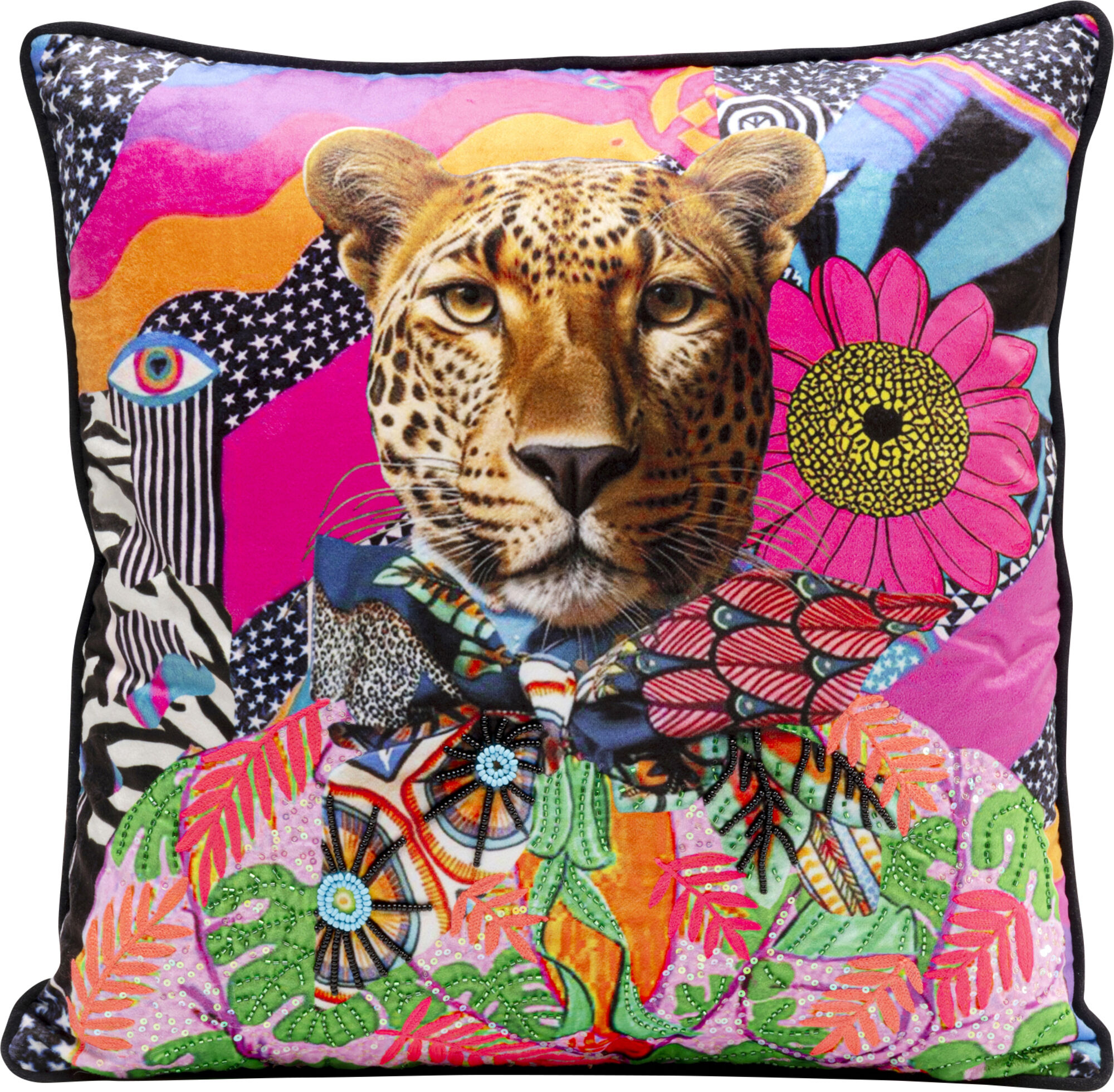 Kissen Fantasy Cheetah 45x45cm – Grafik-1.