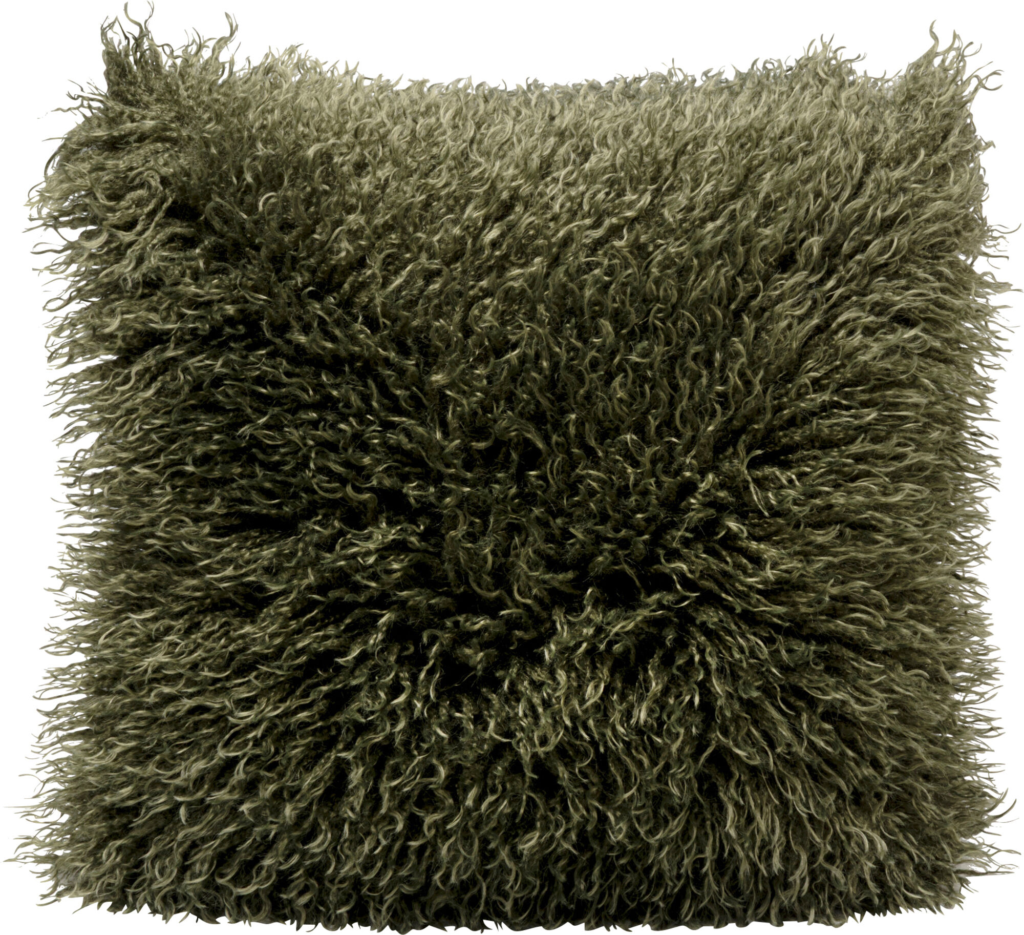 Kissen Grizzly Grün 45x45cm