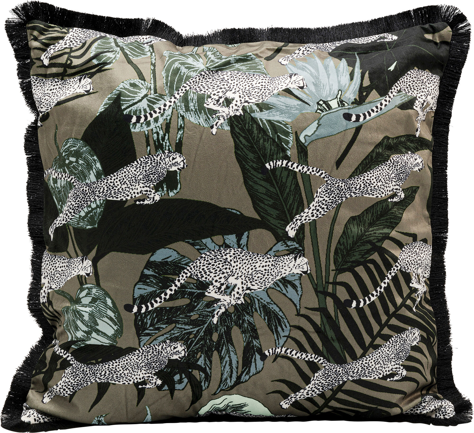 Kissen Jungle Leafs  45x45cm – Grafik-1.