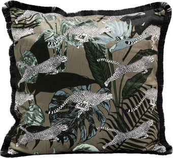 Kissen Jungle Leafs 45x45cm – Grafik-1.