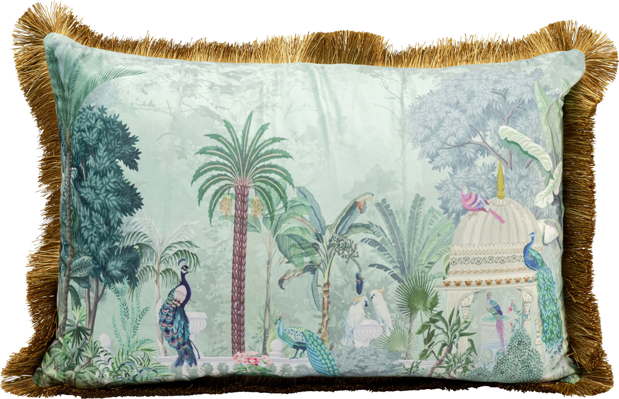 Kissen Jungle Temple 40x60cm – Grafik-1.