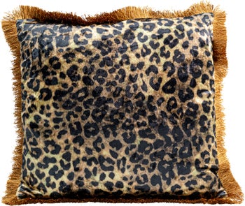 Kissen Leo Fringe 45x45cm – Grafik-1.