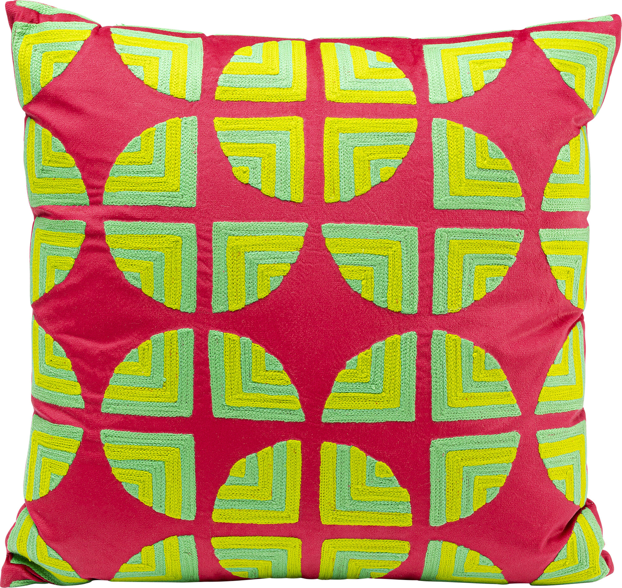 Kissen Pieces Pink 45x45cm – Grafik-1.