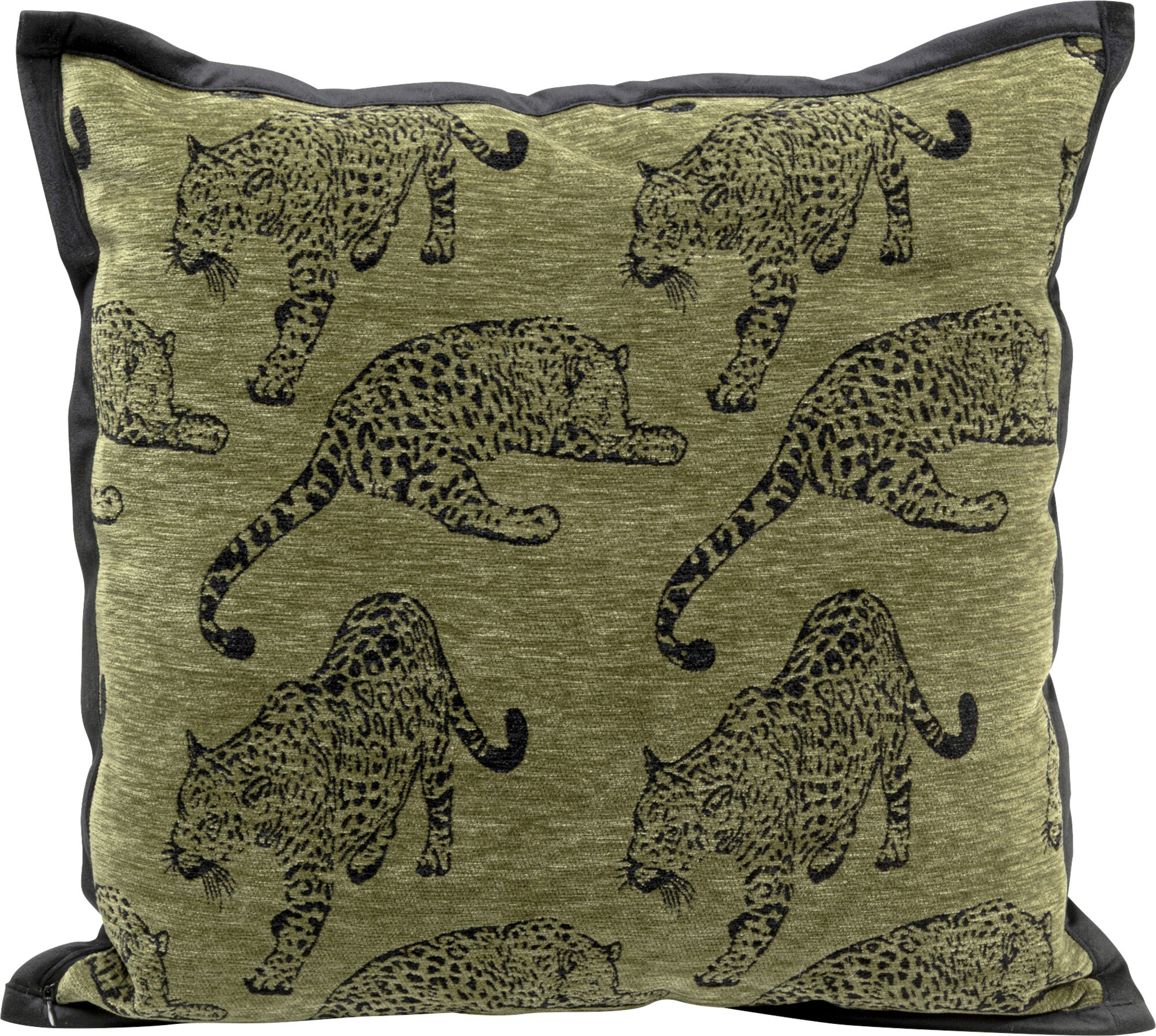 Kissen Tiger Grün 45x45cm – Grafik-1.