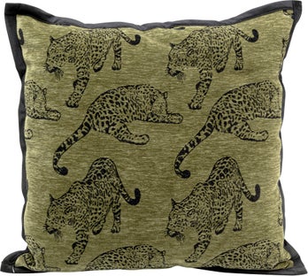 Kissen Tiger Grün 45x45cm – Grafik-1.