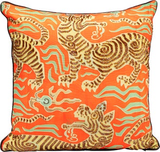 Kissen Tiger Love Rot 45x45cm – Grafik-1.