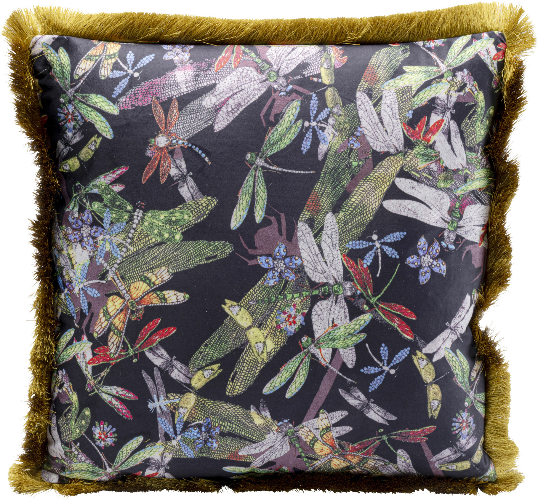 Kissen Tropical Garden Fringe 45x45cm