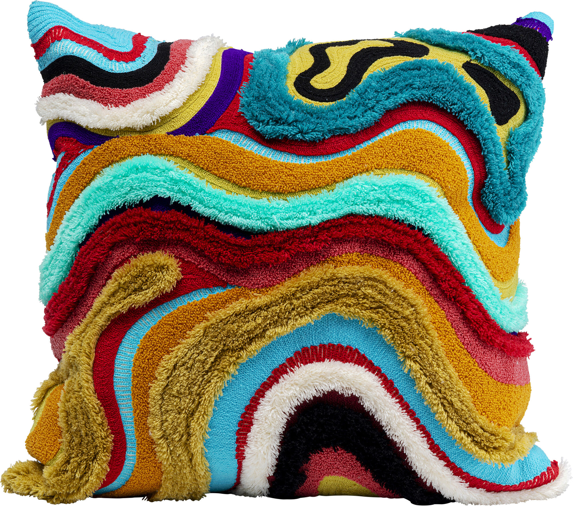 Kissen Waves Multi 45x45cm – Grafik-1.