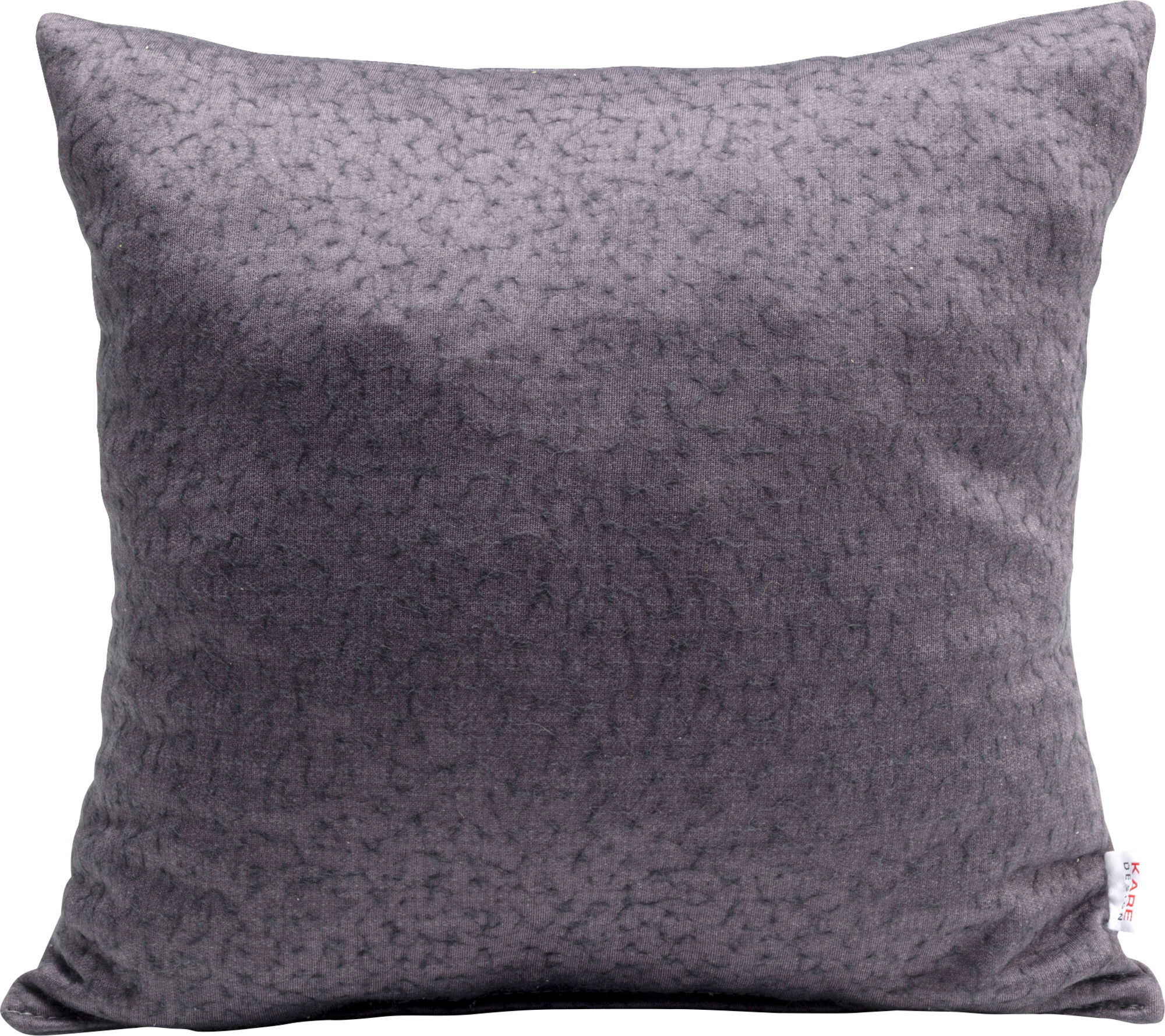 Kissen Wollstoff Anthrazit 40x40cm Limited – Grafik-1.