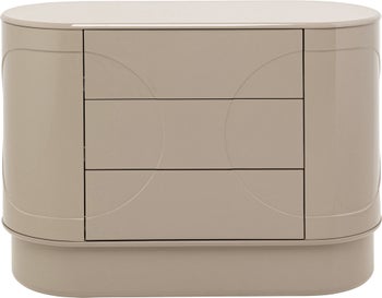 Kommode Glossy Taupe 100x75cm – Grafik-1.