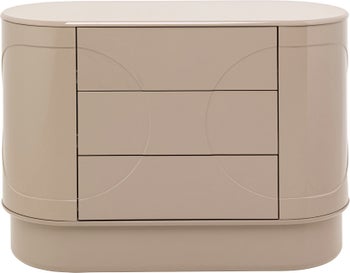 Produkt: Kommode Groove Taupe 100x75cm.