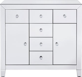 Kommode Luxury 2-türig 6 Schübe – Grafik-1.