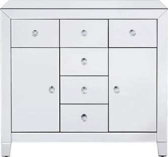 Kommode Luxury 2-türig 6 Schübe – Grafik-1.