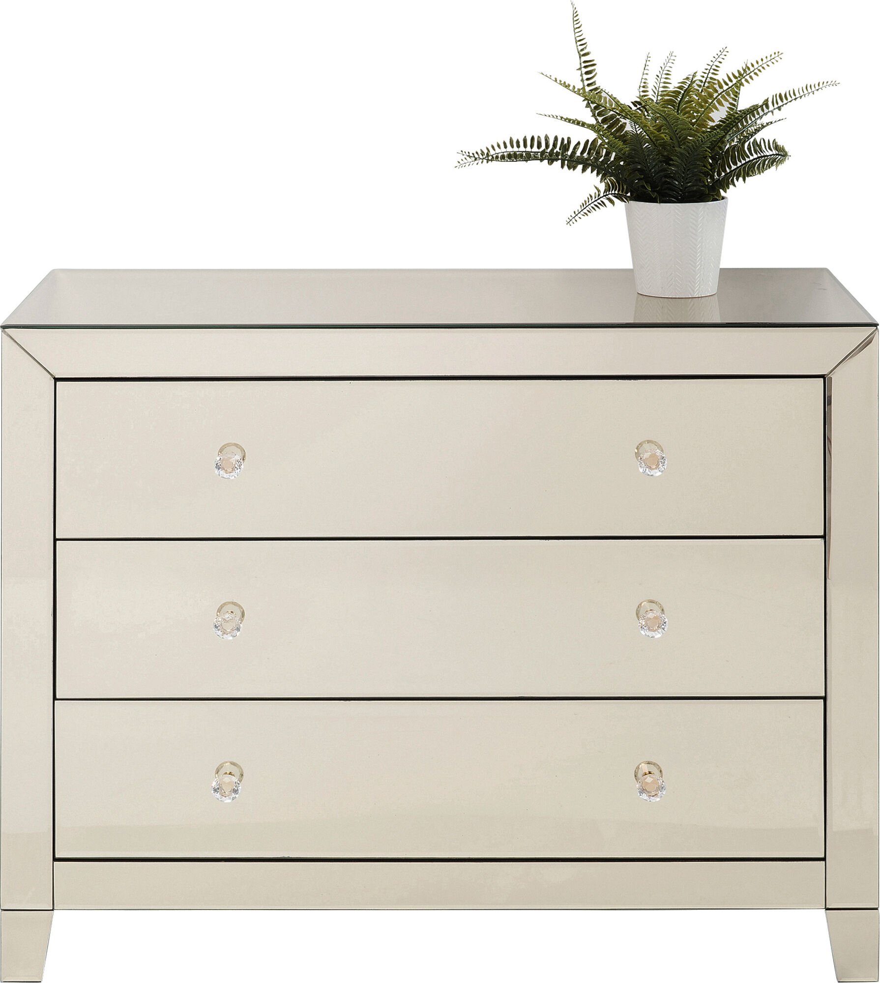 Kommode Luxury Pearl 3 Schübe – Grafik-1.