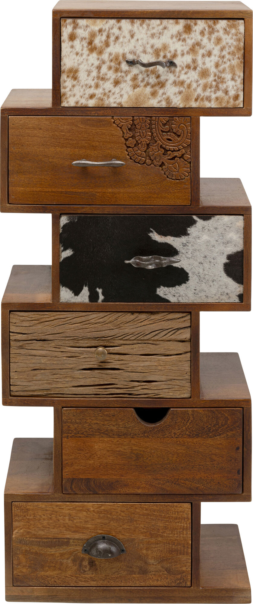 Kommode Rodeo Zick Zack 6 Schübe – Grafik-1.