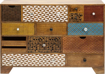 Kommode Soleil 14 Schübe – Grafik-1.